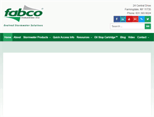 Tablet Screenshot of fabco-industries.com